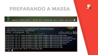 PREPARANDO A MASSA
11
 