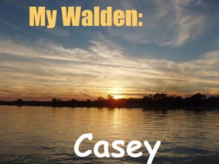 Casey Rae My Walden:   