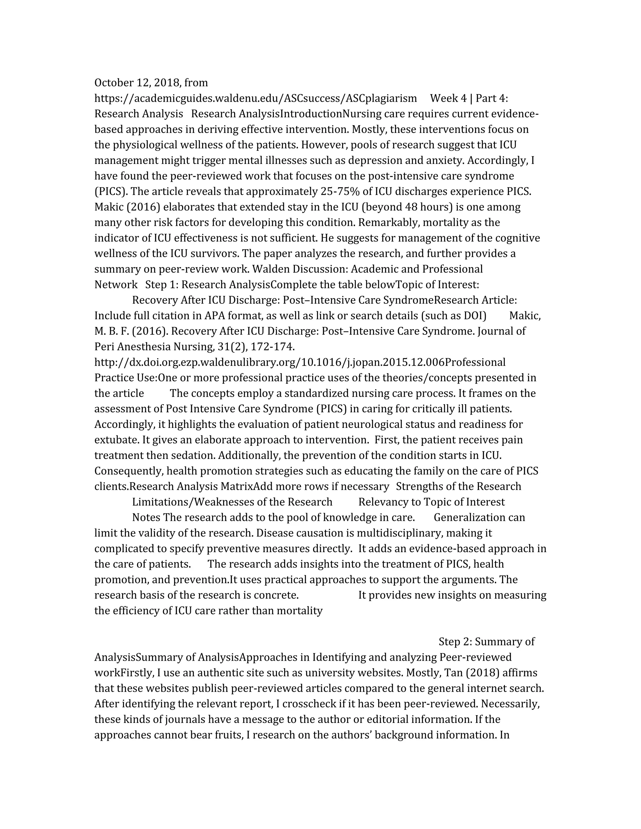 Walden Academic and Professional Network.docx
