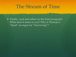 Walden Close Reading Guide | PPTX