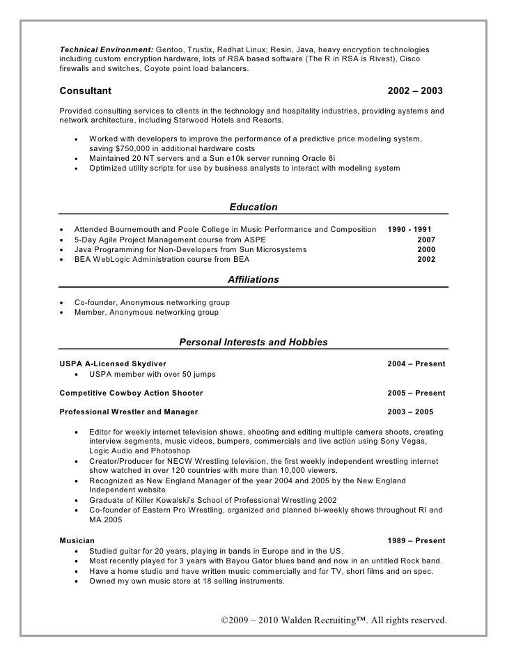 walden recruiting sample resume makeover cc license no derivs