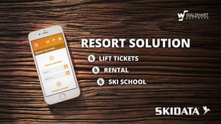 TFF2015, Hannes Waldhart, Waldhart Software, "Mobile Informationsflüsse in Skischulen"