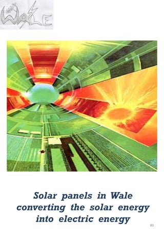 80
Solar panels in Wale
converting the solar energy
into electric energy
 