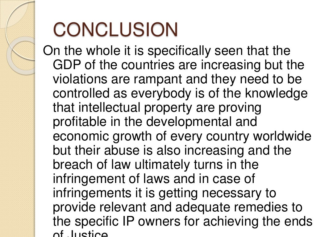 Violation and Abuse of Intellectual Property