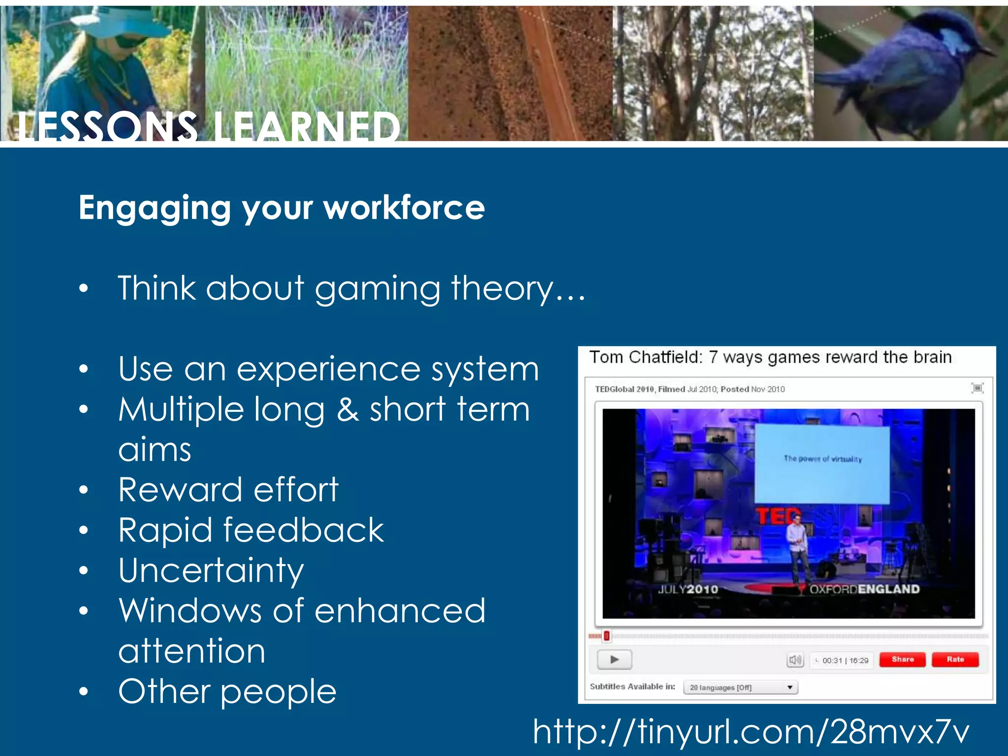 EXAMPLESBiodiversity Snapshots			www.biodiversitysnapshots.net.au