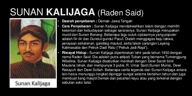Tokoh Penyebar Islam Di Tanah Jawa Wali Songo