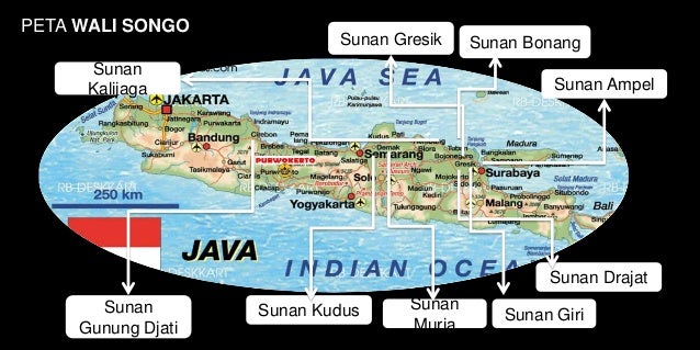 Tokoh Penyebar Islam di Tanah Jawa  Wali Songo