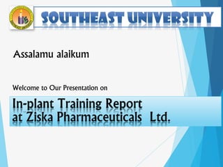 Assalamu alaikum
Welcome to Our Presentation on
 