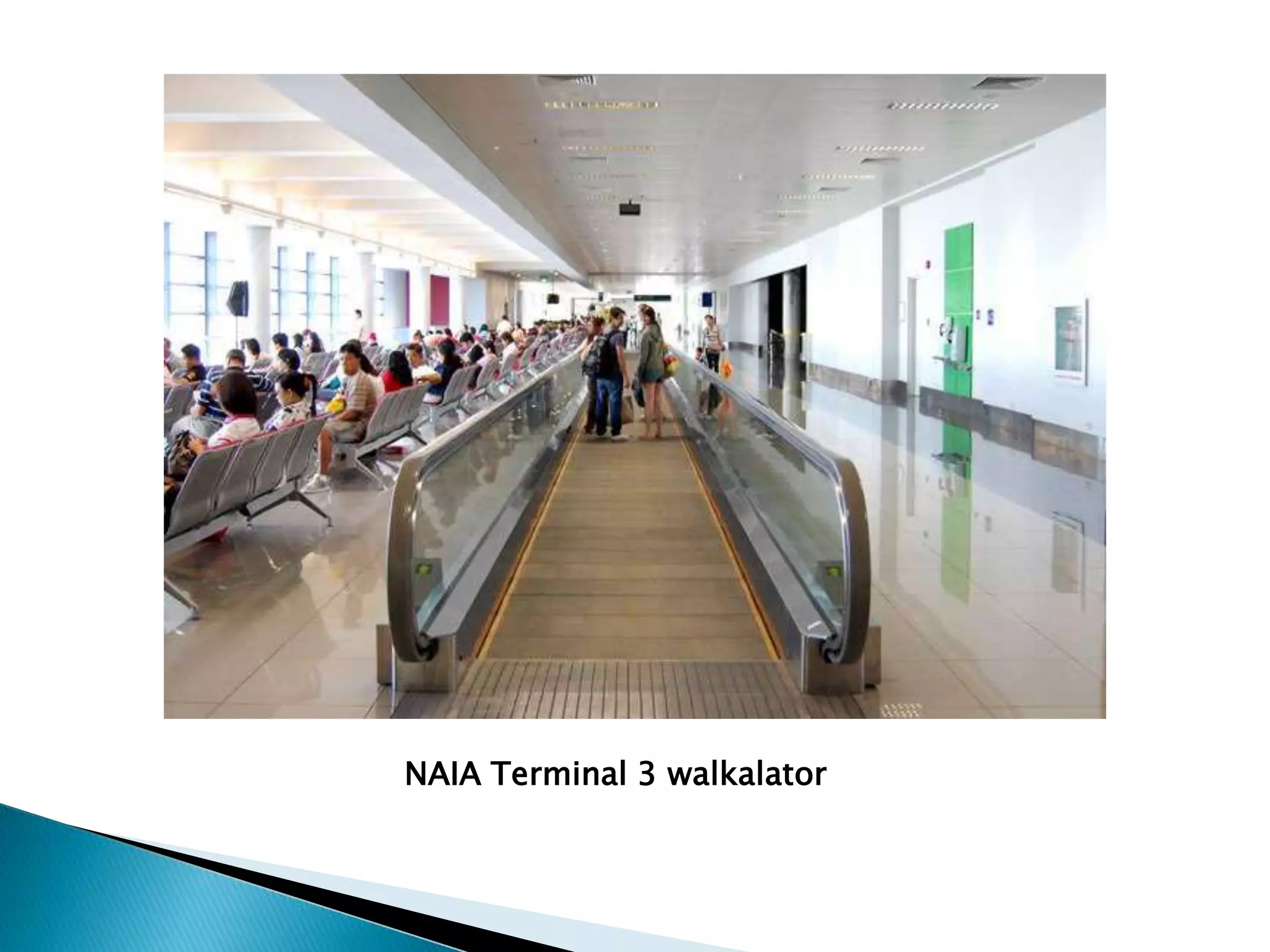 NAIA Terminal 3 walkalator
 