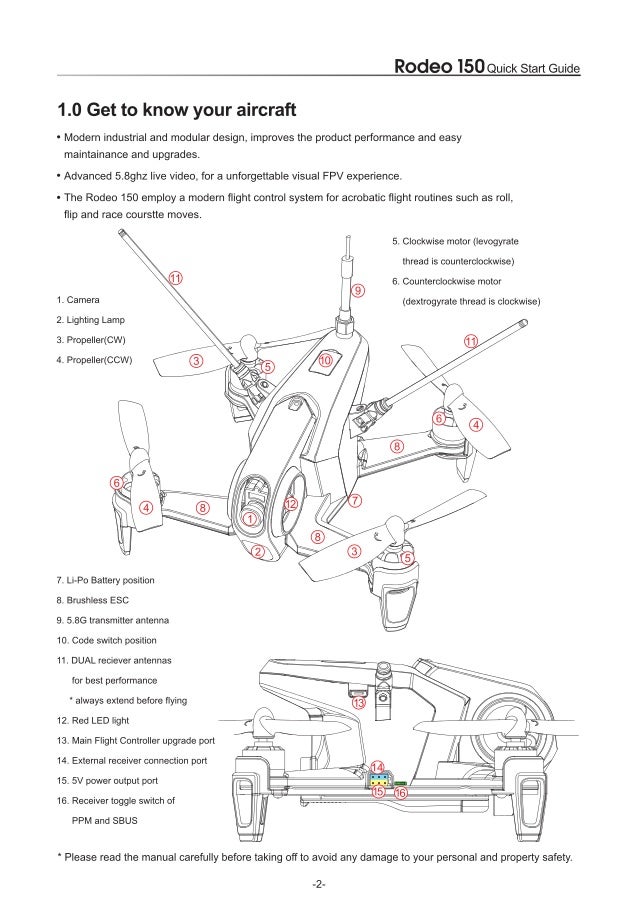 Walkera F150 User Manual