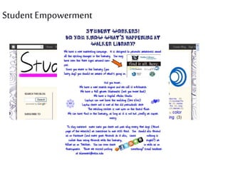Student Empowerment
 