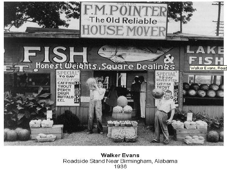 Walker evans photography essay