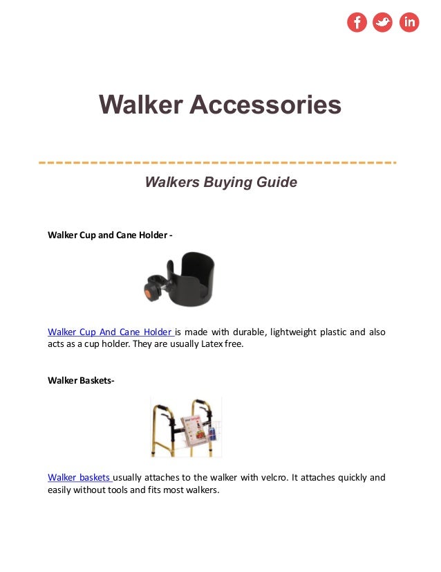 WalkersBuying guide