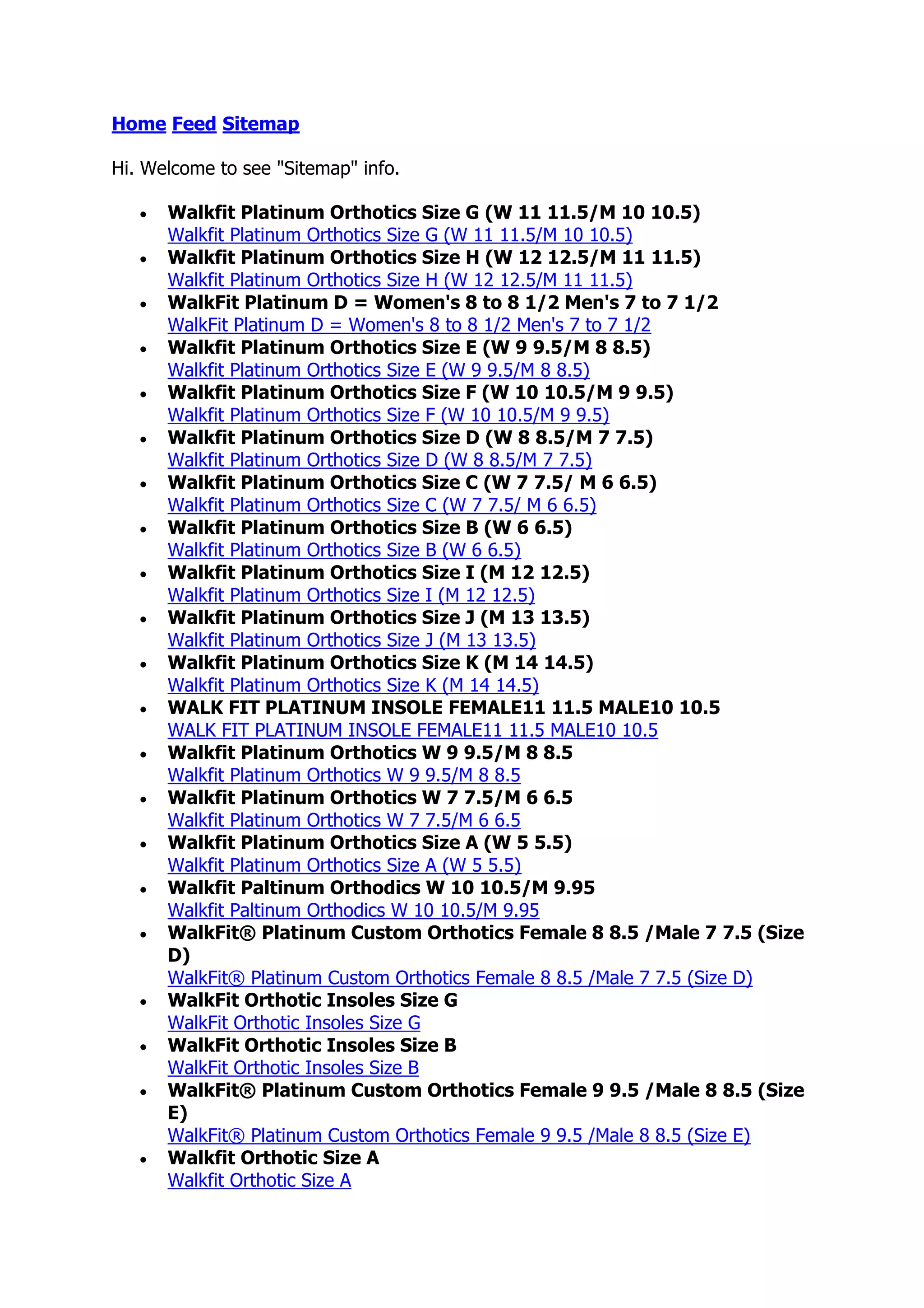 Walkfit platinum DOCX Foot Health Diseases and Conditions