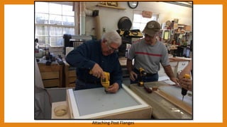 Attaching Post Flanges
 