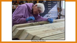 Painting Post Numbers
 
