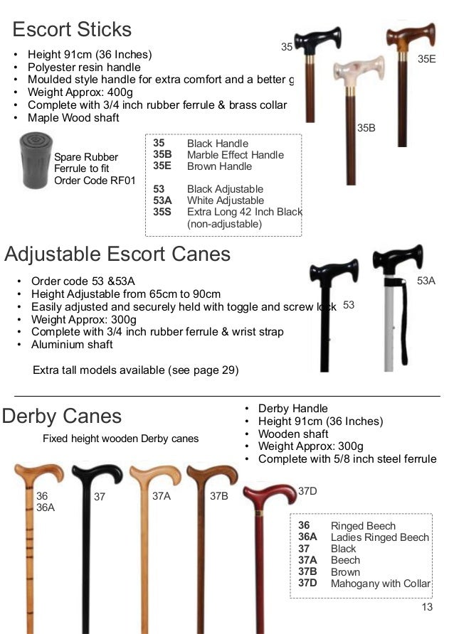 Walking Sticks Online Catalouge