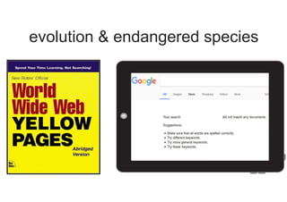 evolution & endangered species
 