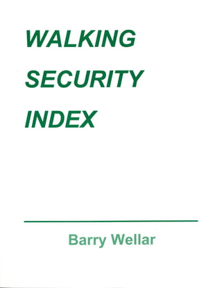 Walking Security Index