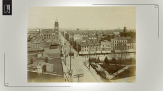 Gore Park and James Street South in the 1890s
 