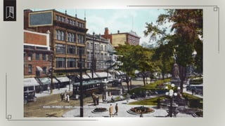 Gore Park in the 1930s
 