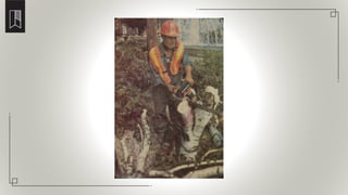 Chopping down the trees in Gore Park in 1983
 