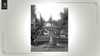 Dismantling the original Gore Park fountain in September of 1959
 