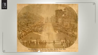 Opening of the Gore Park Fountain on May 24, 1860
 