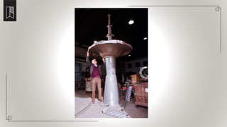 Archie McCoy’s foundry cast the replica fountain for Hamilton’s Sesquicentennial in 1996
 