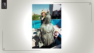 Cleaning Queen Victoria in 1988
 