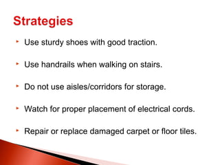 Walking & Working Surfaces by OSHA Slide 29