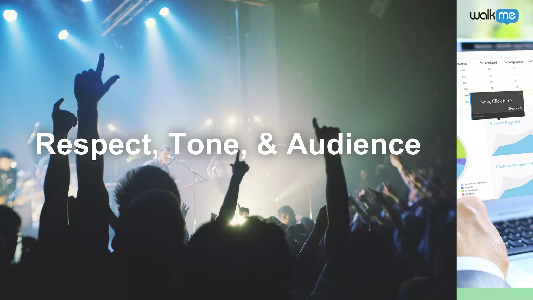 Respect, Tone, & Audience
 