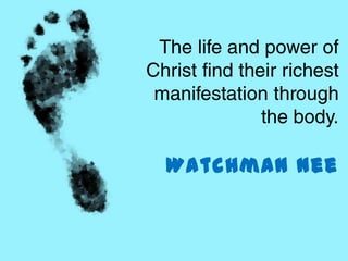 Watchman Nee
 