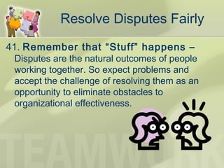 Resolving Stuff 144 Ways to Walk the Talk - adapted from the book | PPT