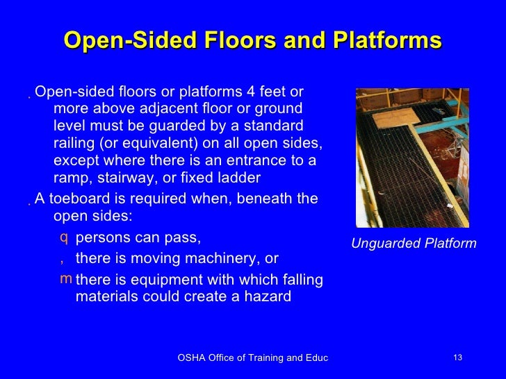Osha Floor Opening Requirements Carpet Vidalondon