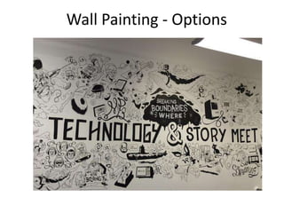 Wall Painting - Options
 