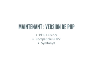 wallabag, comment on a migré vers symfony3