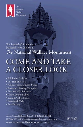 Take a closer look at The Wallace Monument - outdoor poster campaign
