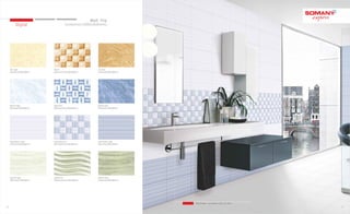 Wall and Floor Tiles Collection - Somany Ceramics | PDF