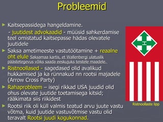 Probleemid Kaitsepassidega hangeldamine.  -  juutidest advokaadid  - müüsid sahkerdamise teel omistatud kaitsepasse hädas olevatele juutidele  Saksa ametimeeste vastutöötamine +  reaalne oht elule   Saksamaa kartis, et Wallenbergi ulatuslik päästetegevus võiks saada eeskujuks teistele maadele.  Ristnoollased -  sagedased olid avalikud hukkamised ja ka rünnakud nn rootsi majadele (Arrow Cross Party) Rahaprobleem  – isegi rikkad USA juudid olid ohus olevate juutide toetamisega kitsid; rääkimata siis riikidest Rootsi riik oli küll valmis teatud arvu juute vastu võtma, kuid juutide vastuvõtmise vastu olid teravalt  Rootsi juudi kogukonnad.  Ristnoollaste lipp 