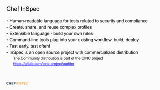 Prescriptive System Security with InSpec | PPT