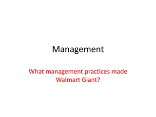 CharacteristicsDiscount stores open 24 hours a day from Monday to SaturdayLimited time on Sundays.Supercenters open for 24*7.Inbound sides.Outbound sides.Credit cards services.