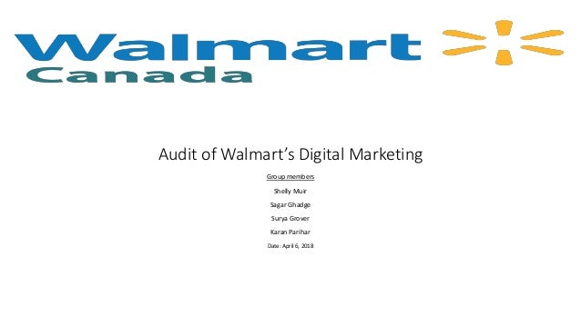 Walmart Social Media Audit Report