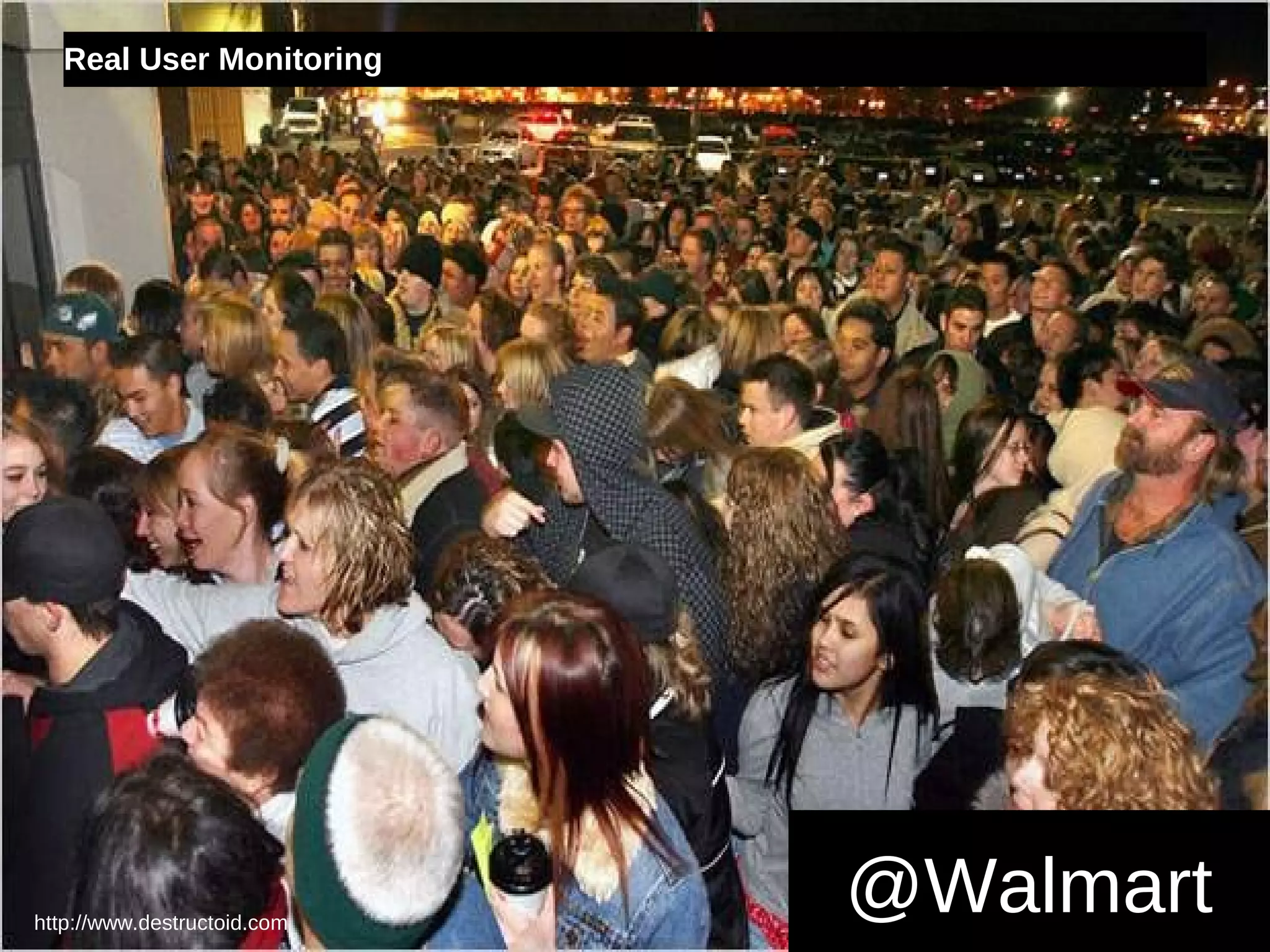 Real User Monitoring
@Walmarthttp://www.destructoid.com
 