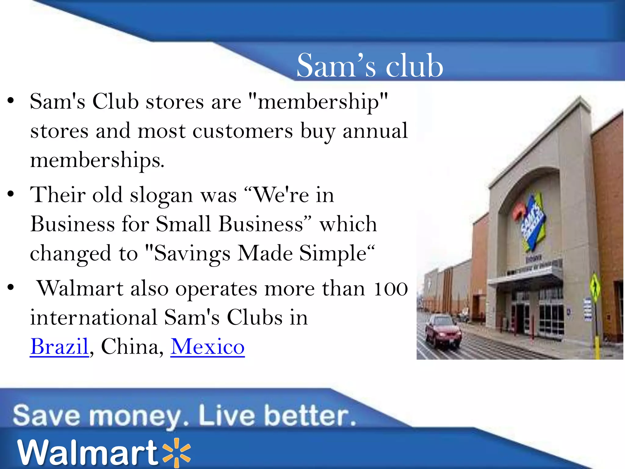 Walmart | PPTX | Retail Industry | Industries