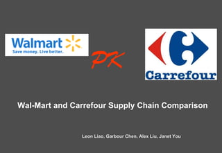 Leon Liao, Garbour Chen, Alex Liu, Janet You Wal-Mart and Carrefour Supply Chain Comparison PK 