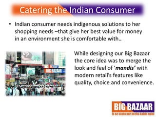 Wal Mart and BIG BAZAAR : A comparitive analysis