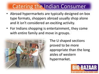 Wal Mart and BIG BAZAAR : A comparitive analysis