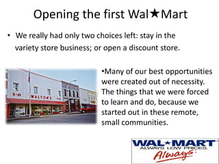 Wal Mart and BIG BAZAAR : A comparitive analysis