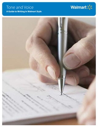 Walmart Writing Walmart brand guidelines | PDF